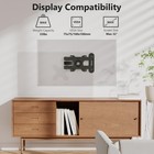 Wali Full Motion Tv Wall Mount 13-32 Inch Monitor Bracket Vesa 75 100 Black