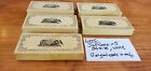 Wood Spools J P Coats 36 Thread  Six Cord White W Boxes 12  Complete  Lot Of 5 C