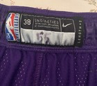 38 2 Game Worn Issued 75 Sacramento Kings Nike Nba Authentic Shorts Jersey Team