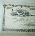 1906 United Gold Mines Company Capital Stock Certificate