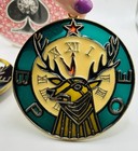 Vtg Bpoe Elks Lodge Lot Playing Cards Coasters Suncatchers Memorabilia