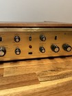 Hh Scott 222b Tube Integrated Power Stereo Amplifier Phono Wooden Case Audio