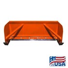 6  Skid Steer Snow Pusher Box bobcat kubota quick Attach free Shipping