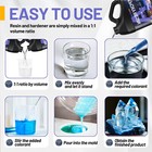 Epoxy Resin Kit Ab Resin Hardener Clear Casting Resin Diy Art River Table
