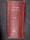 1941 Los Angeles City Telephone Directory     Geneaology  Vintage  Hardcover