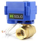 U  S  Solid Motorized Ball Valve 3 4in Standard Port Brass 9-24v 3 Wire Wiring