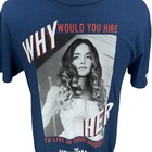 The Housemaid Sydney Sweeney Original Movie Promo T-shirt Men s Medium Blue New