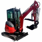 2026 New Mini Excavator 2 8ton Kubota D1105 Diesel Engine Digger Tracked Crawler