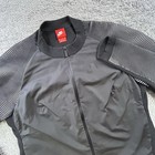 Nike Women   s Dynamic Reveal Tech Jacket Black Xl 828292-010 Zebra Sleeve Fullzip