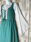 Square Collar Medieval Renaissance Vintage Dress Christmas Halloween Party