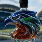 New Nfl Football Seattle Seahawks Whiskey Bottle Decanter 300ml Gift-limited