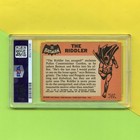 Original 1966 Topps Batman Black Bat Trading Card  36 Psa 5