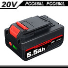 For Porter Cable Pcc685l 20v Max Lithium Pcc680l 5 0amp Hour Pack Drill Battery