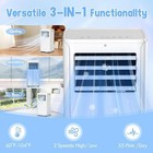 Portable Air Conditioner 12000 Btu Wifi Heat Dehumidifier Fan Remote 3-in-1 Unit