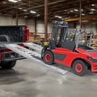 Aluminum Loading Ramps 6000lbs Capacity With Top Hook 80x15 For Atv