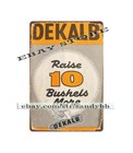 Dekalb Seed Corn Cottage Barnyard Farm Metal Tin Sign Wall Art Metal