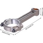 Floating Pin Connecting Rod W bushing For Chevy Gm Ls2 Ls3 Gen Iv 4 6 0 6 2l