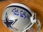 Bob Lilly Signed Autographed Dallas Cowboys Riddell Mini Football Helmet Jsa