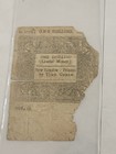 1776 Connecticut 1 Shilling Colonial Currency Note