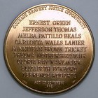 1957 The Little Rock Nine Commemorative Bronze Medal Coin Us Mint 38mm Cs301