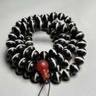 108 Tibetan Buddhism Agate 1 Line Dzi Beads Prayer Handstring Necklaces T006