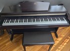 Gently Used  Graded Hammer Piano With Bench   Headset  Yamaha Arius Ydp-181