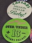 12 Vtg Ceaser Palace Pins 3 