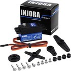 Injora Injs022 22kg Low Profile Digital Servo And 25t Servo Arm For 1 10 Rc Car