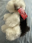 Russ Berrie Gizmo Puppy Dog Nwt Plush Black White Stuffed Animal 23207