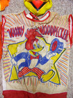 2 Vintage Halloween Masks Costume Ben Cooper Collegeville Witch Woody Woodpecker