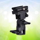 Flash Bracket Light Stand Mount Adapter Fixture Mounting Dslr Camera