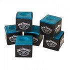 Jack Daniels Billiards Cue Chalk  - 6 Piece Pack - Billiards Accessories