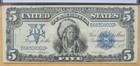 1899  5 Silver Certificate Indian Chief Large Note Fr275 Pmg Vf25 Napier Mcclung