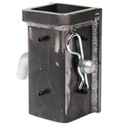 Yost Weld-on Trailer Hitch  Receiver Bench Vise Multi Mount  Vertical