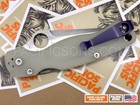 Purple Titanium Deep Carry Pocket Clip For Spyderco Pm2 Manix Delica   More