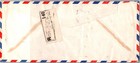 Nepal Postal Registered Folded Cover Mult Franking Handstamped Addr Switzerland