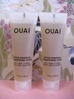 Ouai 4 Pc Sample Travel Minis Set Detox Shampoo Hair Oil Leave In Conditioner