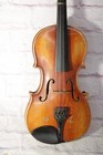 Antique German 3 4 Violin Stradivarius Copy Made In Western Germany