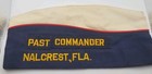 Vfw Veterans Garrison Hat V w w 1 2929  Past Commander Nalcrest   Fla  7-1 4