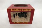 Vtg Carlsbad Caverns Souvenir 3d Diorama New Mexico Top Lit Shelf Display Green