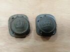 Ww1 2xoriginal German Army Uniform Belt Support Brass Hook Buttons  1665 