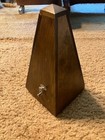 Vintage 1940s Wittner Maelzel Metronome Windup Wood Germany Working