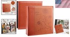 Large Capacity Floral Leather Photo Album For 1000 4x6 Pictures - Classic Design