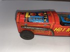    parts    Vintage 1950s Masuya Hot Rod Tin Friction Litho Car Japan Rare