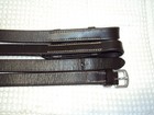 Collegiate Event Show Reins - Quality Leather rubber - 5 8  X 110  - Great 