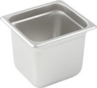 Anti-jamming Steam Pan  1 6 By 6-inch  24-gauge