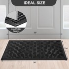 Front Door Mat Outdoor Entrance  36  X 24  Heavy Duty Welcome Mat For Outdoor   