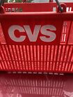 Cvs Drug Store Vintage Shopping Grocery Basket Metal Handle Pharmacy