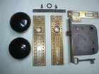 Antique Victorian Era Door Hardware