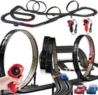 Slot Car Race Track Set Electric Powered Race Track Dual Racing Car Track Set